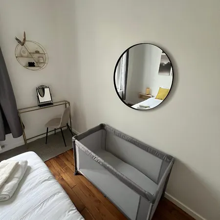 Ferienwohnung Au Coeur Du Boulingrin Reims Exterior foto