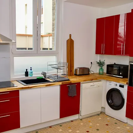 Ferienwohnung Au Coeur Du Boulingrin Reims Exterior foto
